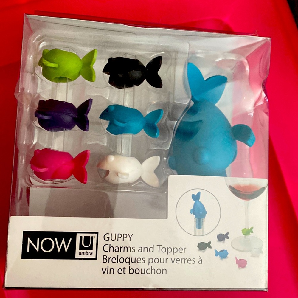Guppy charms and Toppers